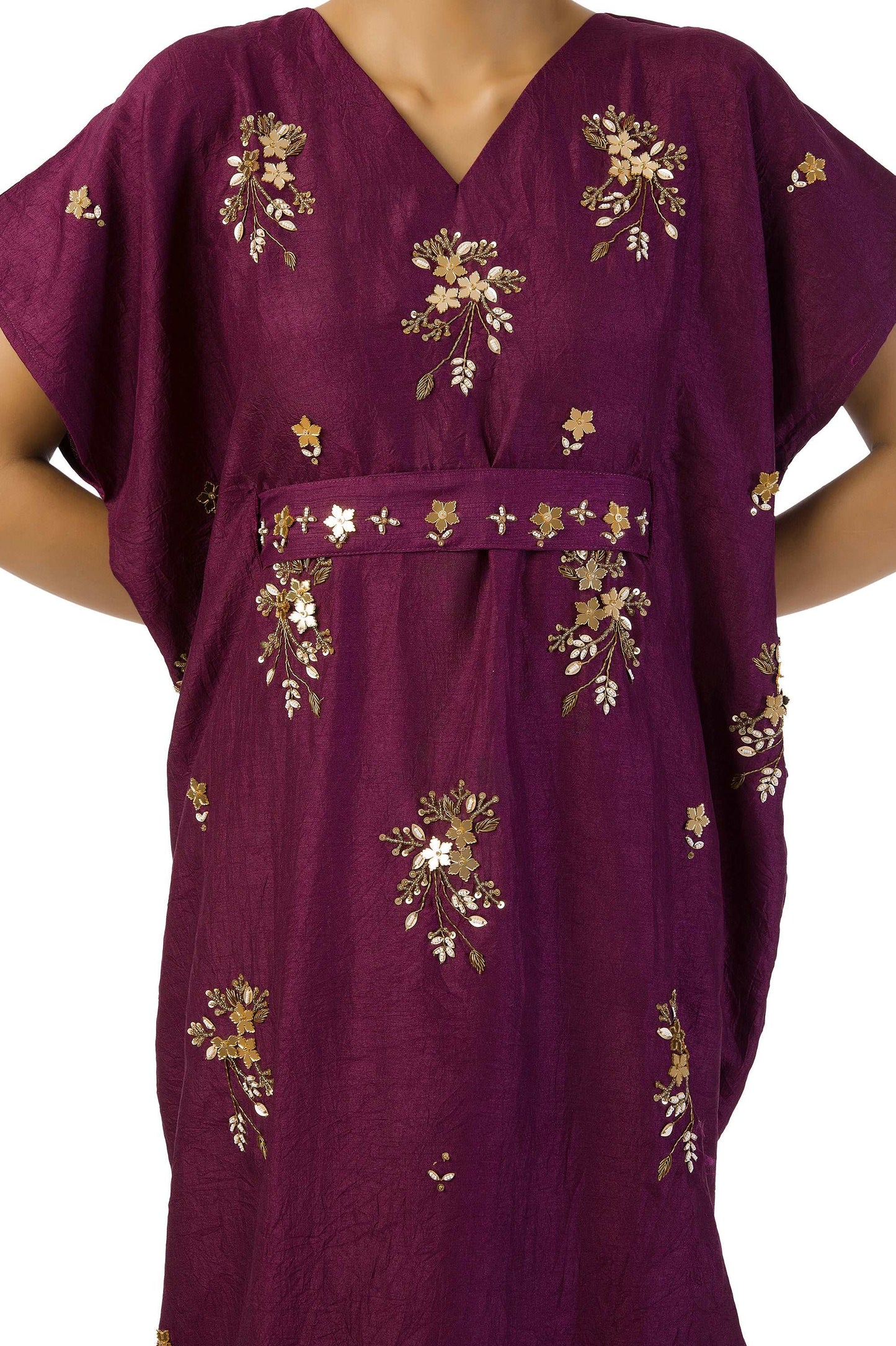 Women Wearing Vvine kaftan dress