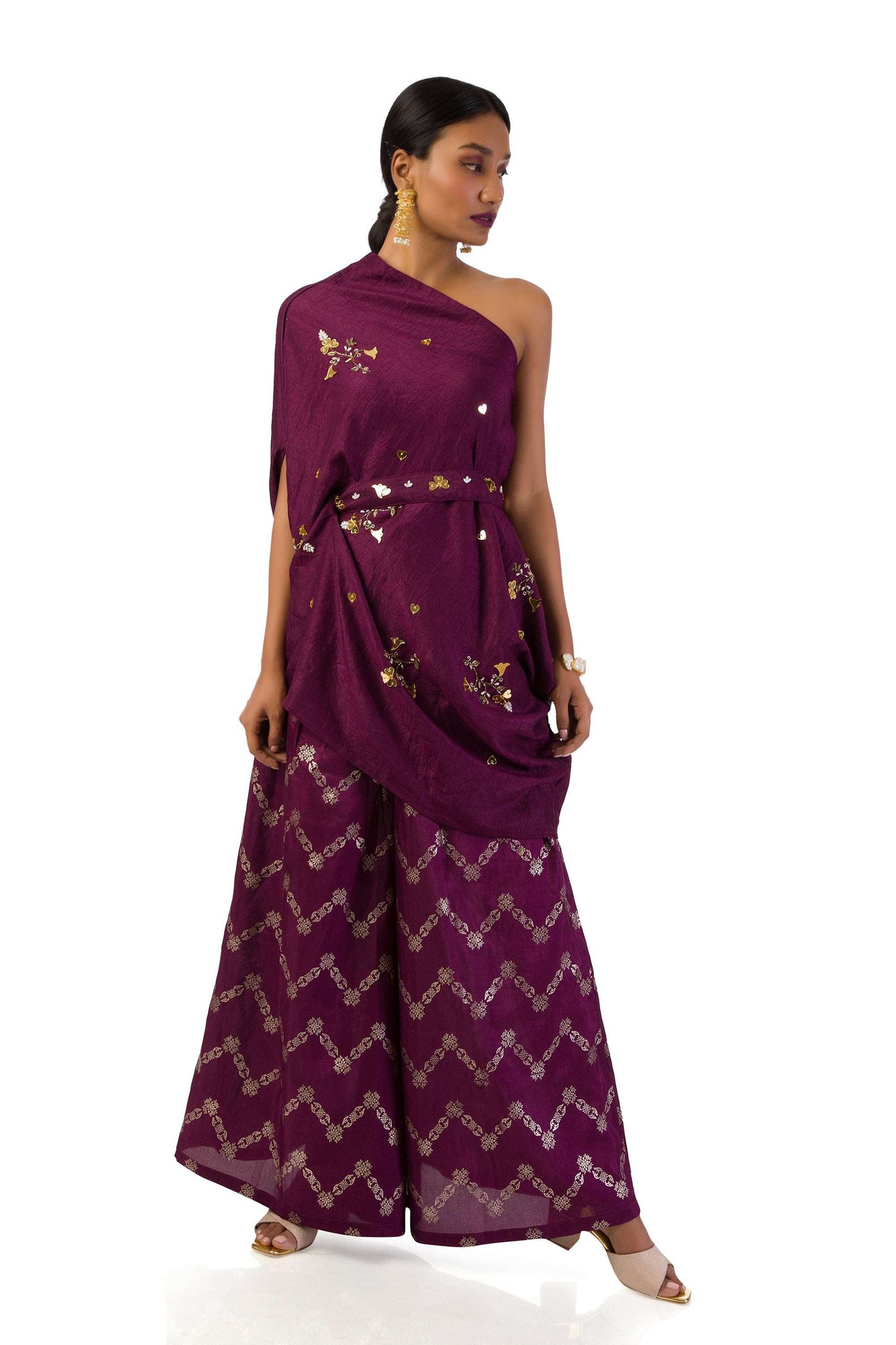 Vvine one shoulder cord set