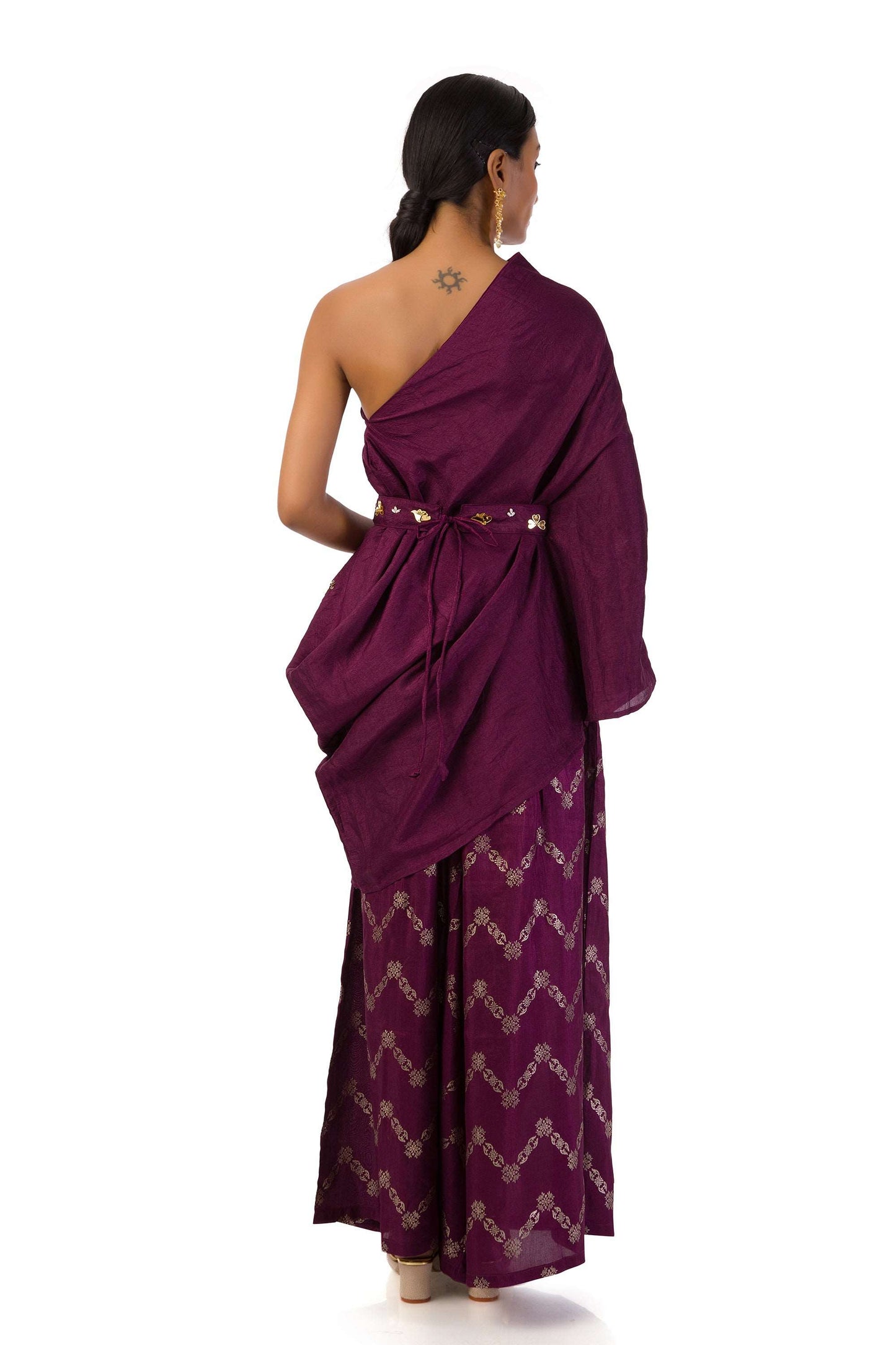 Vvine one shoulder cord set