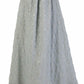 Ash Grey To Dark Blue Kaftan Top With Lehenga.