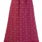 Pink to Wine Kaftan Top with Embroidered Lehenga - Meghna Shah