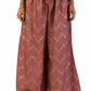 Mauve Semi-Silk Kurta with Hand Embroidery, Matching Palazzo Pants, and Dupatta